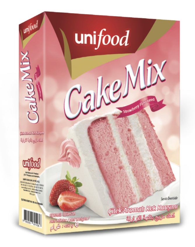 Kek Karışımı Çilek Aromalı