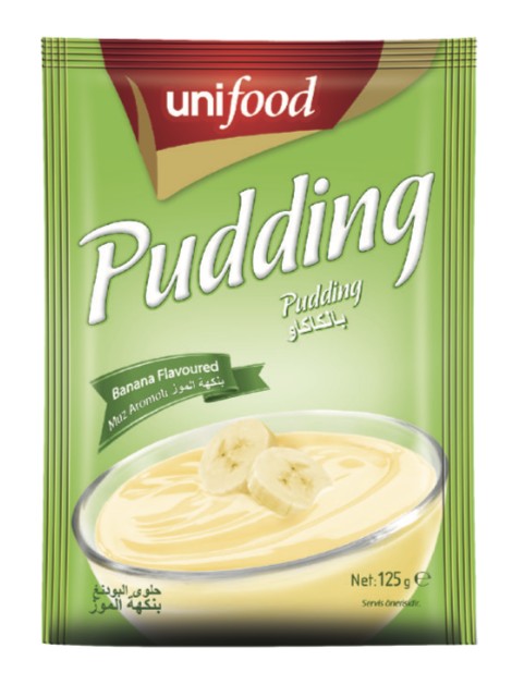 Muz Aromalı Puding